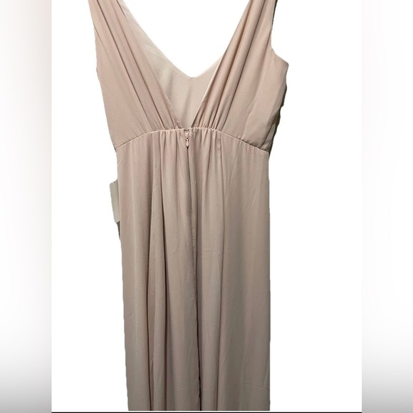 Show Me Your Mumu Jenn Maxi Dress Dusty Pink Bridesmaid M NWT Wedding Guest - Picture 4 of 10